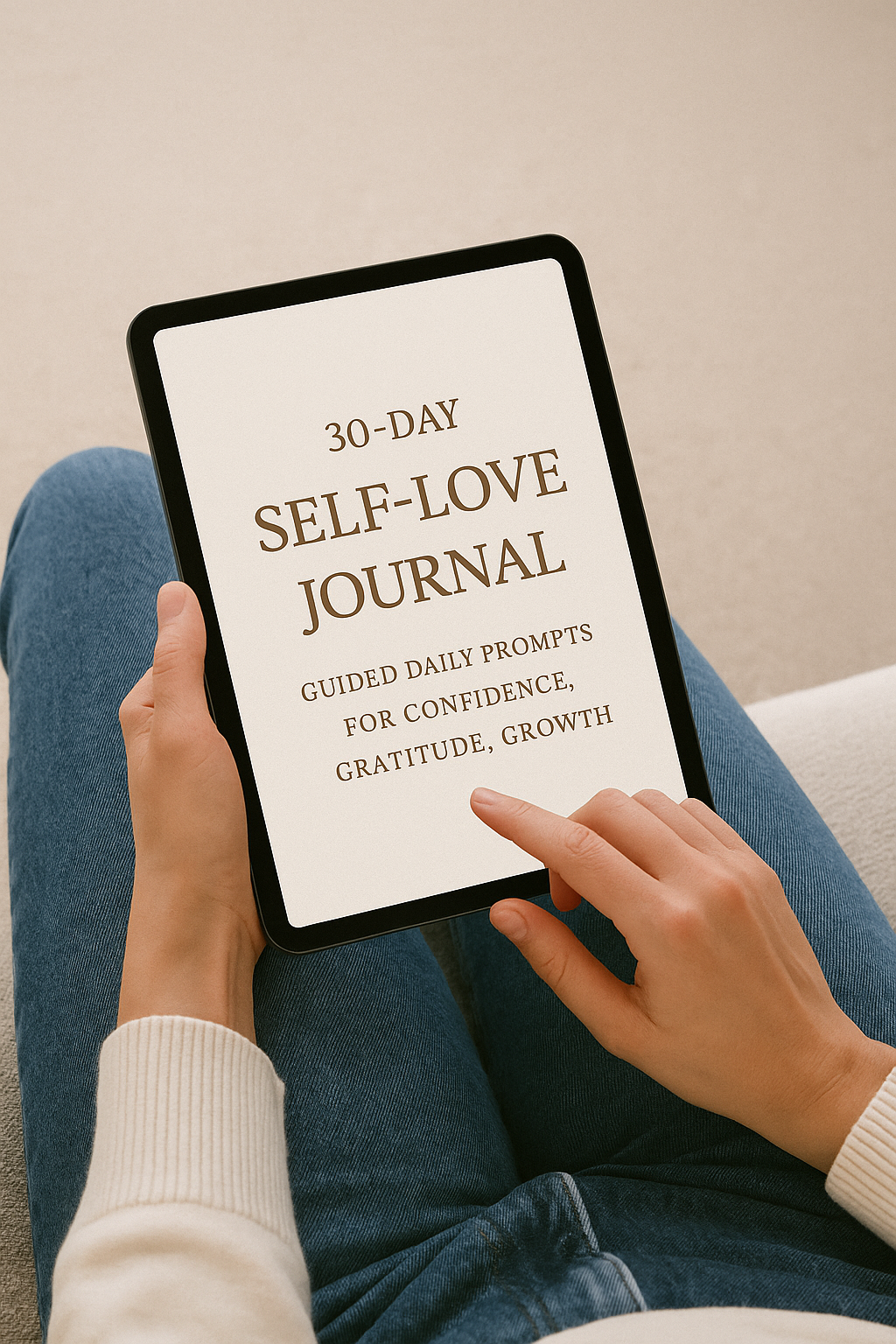 30-Day Self-Love Journal – Guided Daily Prompts for Confidence, Gratitude & Growth