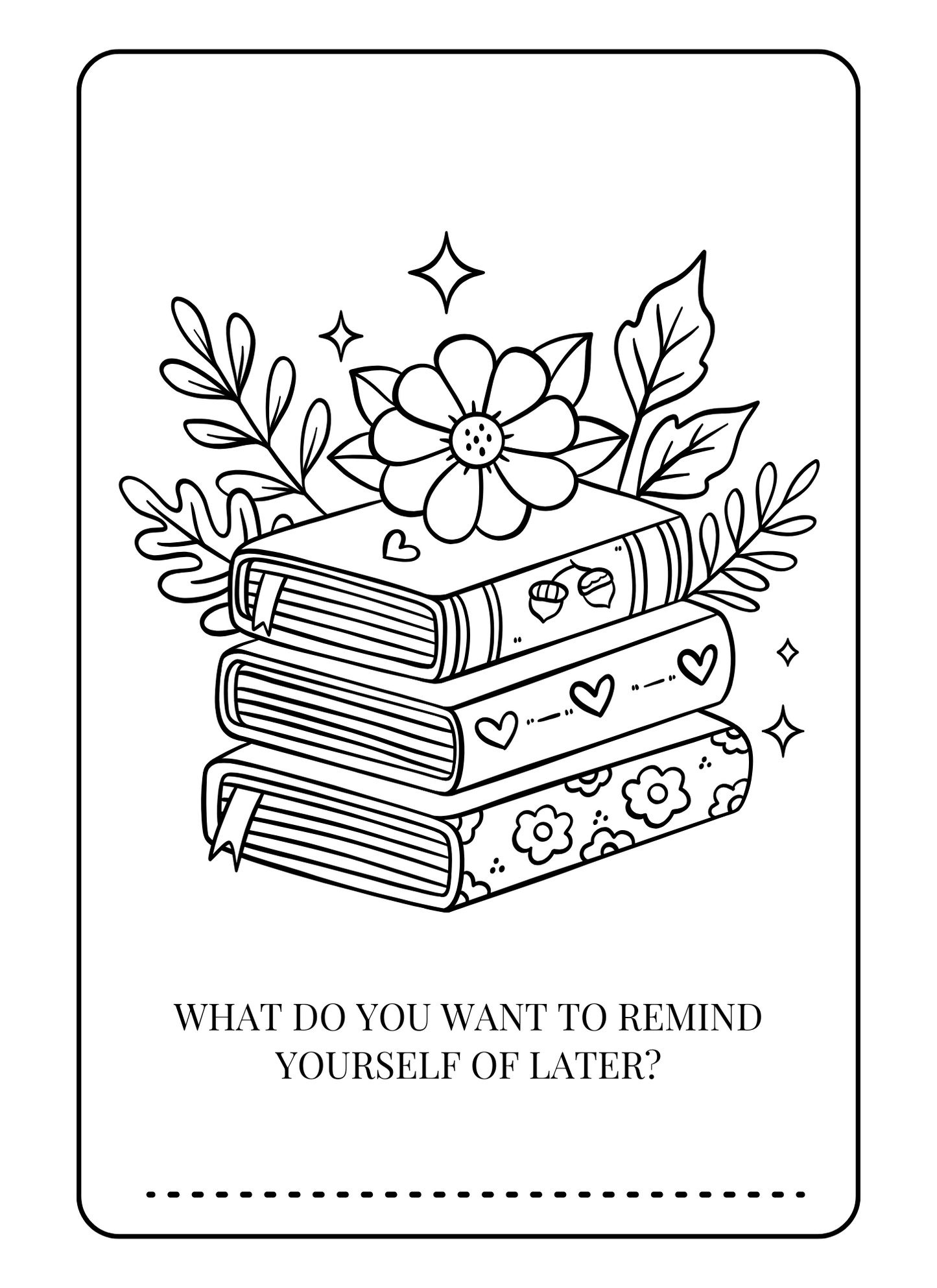 Self-Discovery Coloring Pages – 10 Printable Reflection Prompts