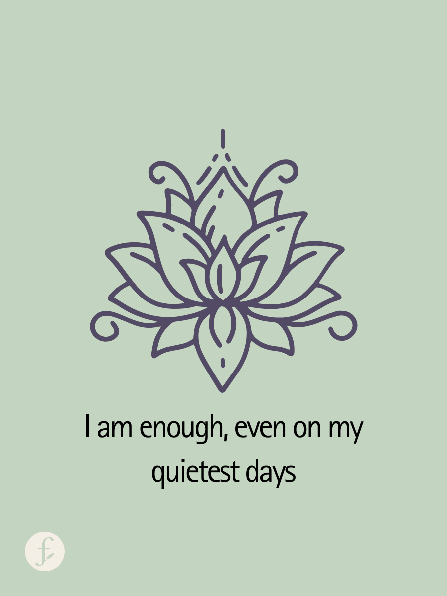 The Worthy Words Deck — Printable Affirmation Cards
